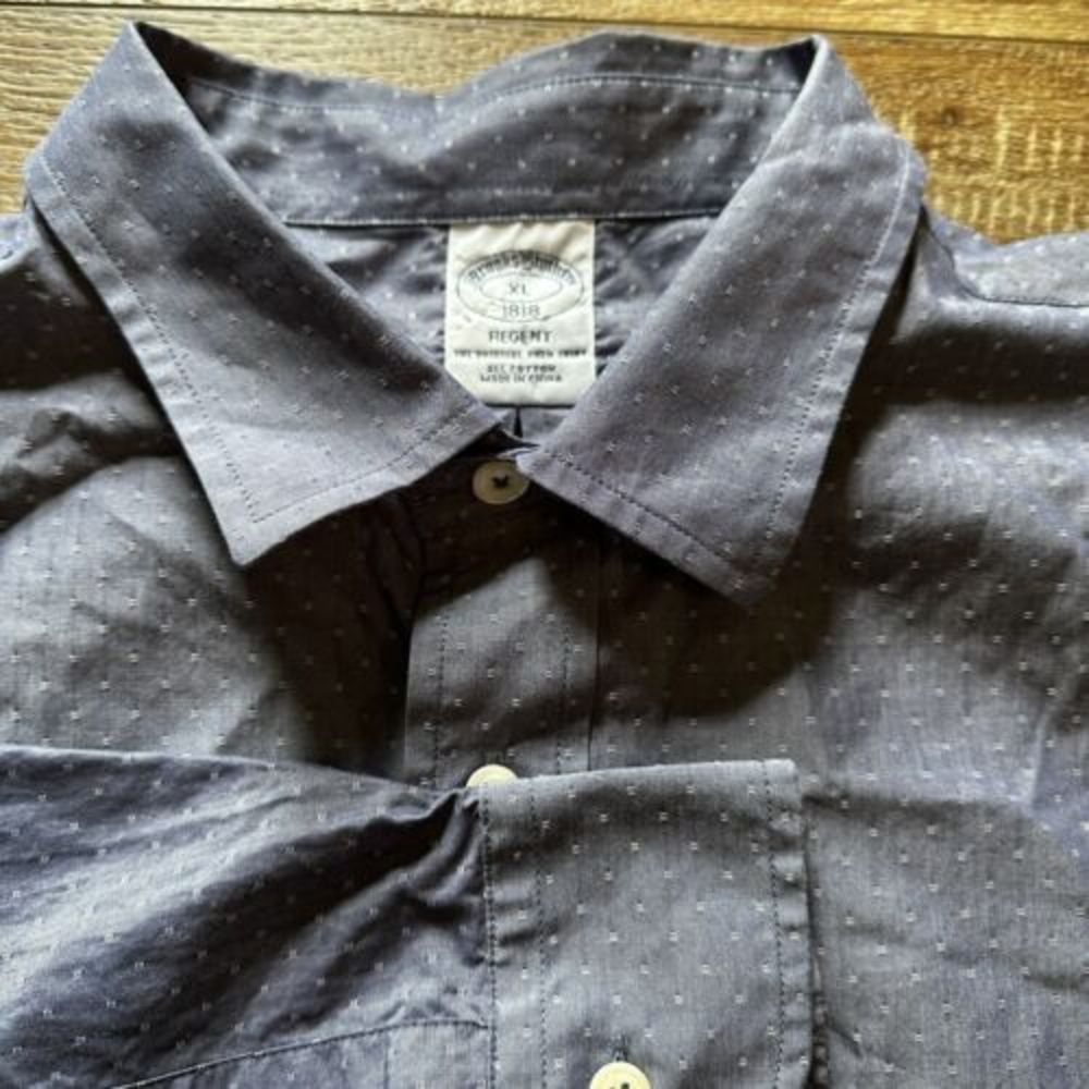 Brooks Brothers Long Sleeve Blue‎ XL Regent 1818